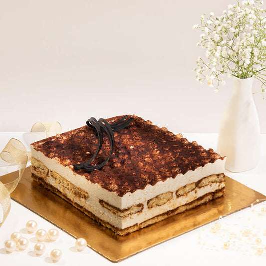 Tiramisu A La Kahlua Square-Shaped(0.9kgs)