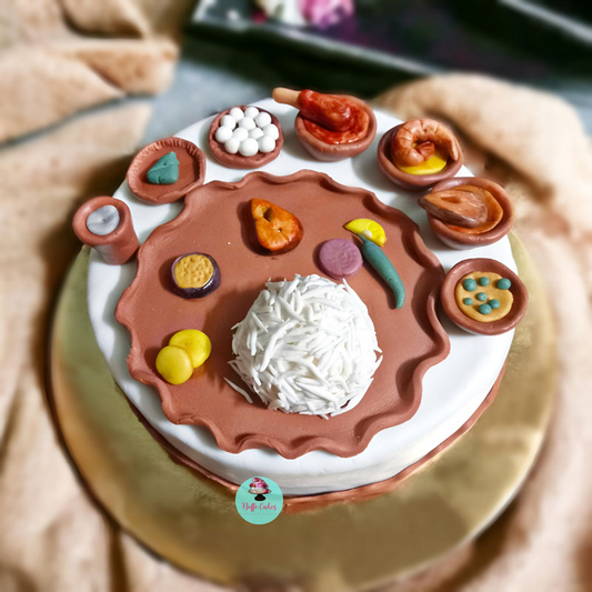 Bengali Thali Cake